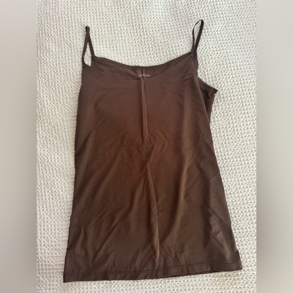 Brown Uniqlo Tank Top